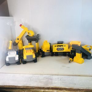 Machine Maker Construction Vehicle Toy Lot (See Description For More Details )